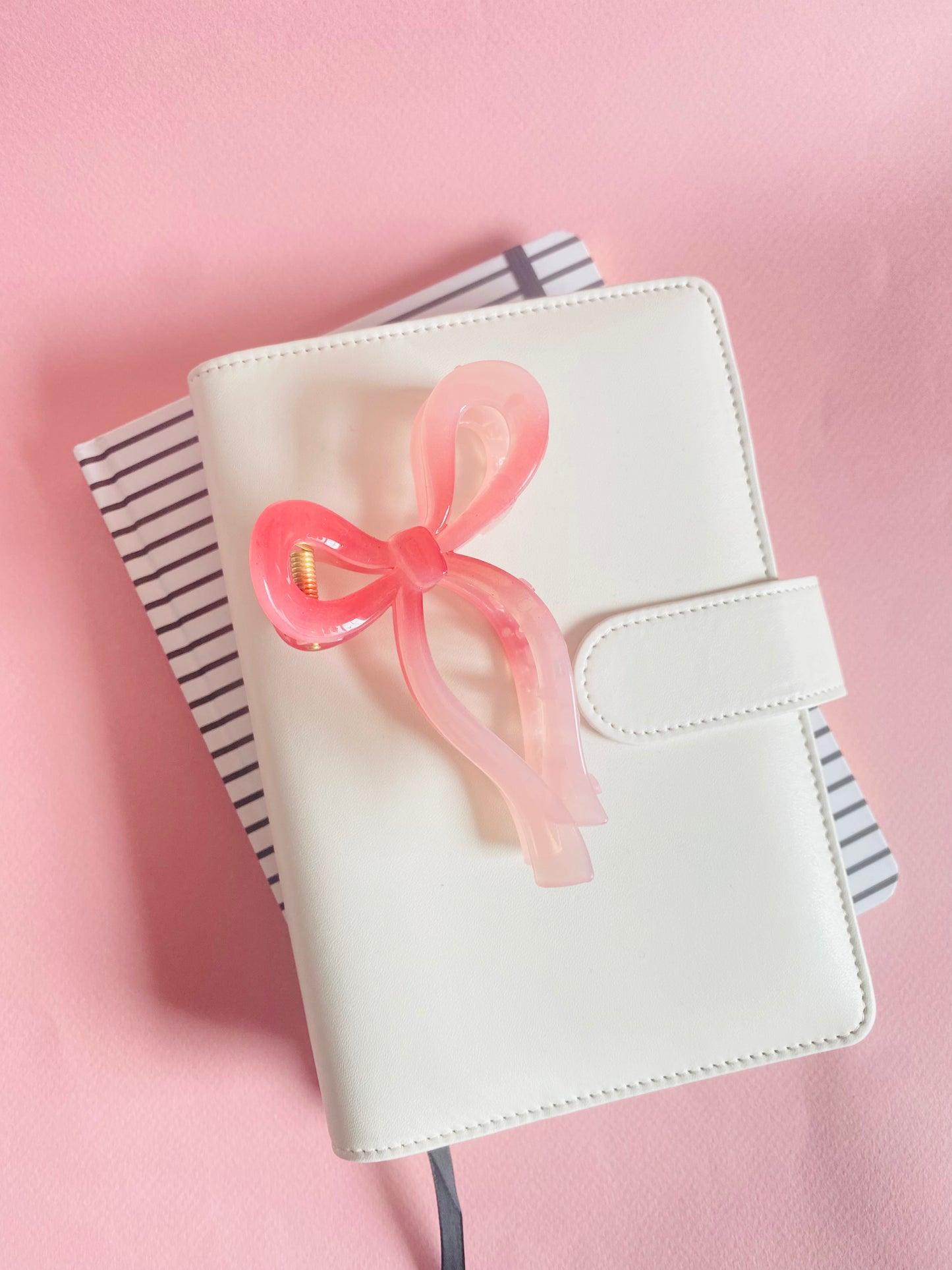 Pink Coquette Claw Clips