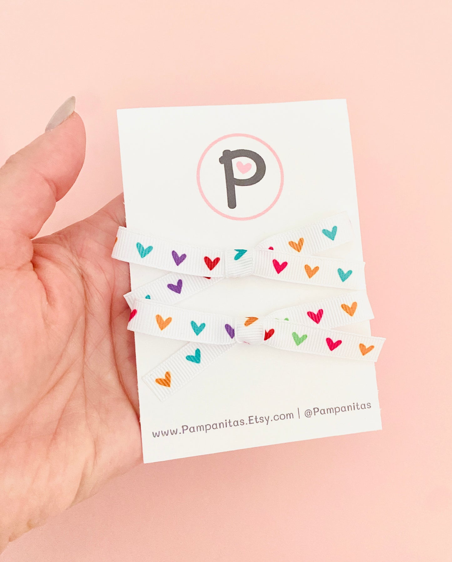 Multicolor Hearts Pattern
