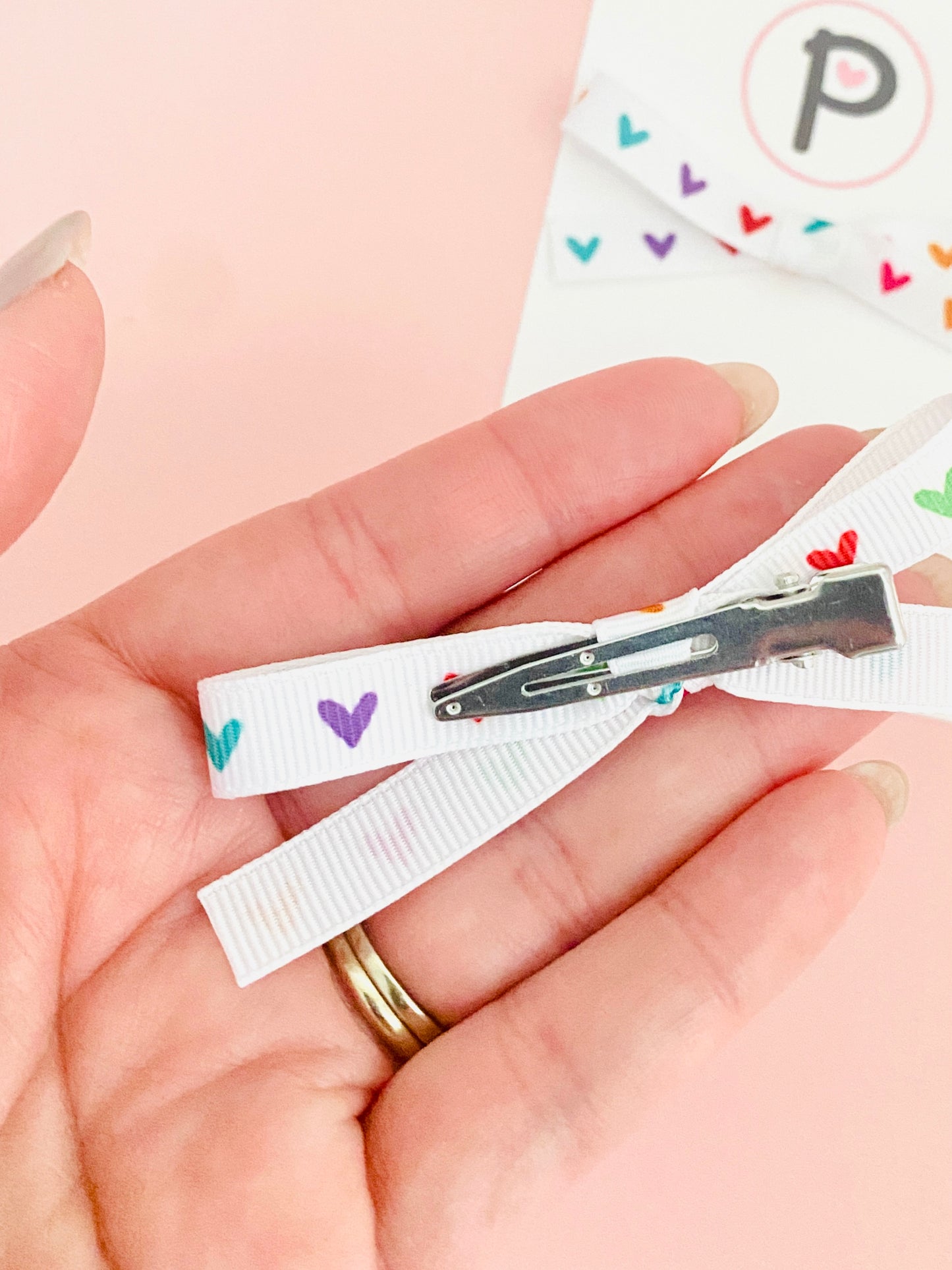 Multicolor Hearts Pattern