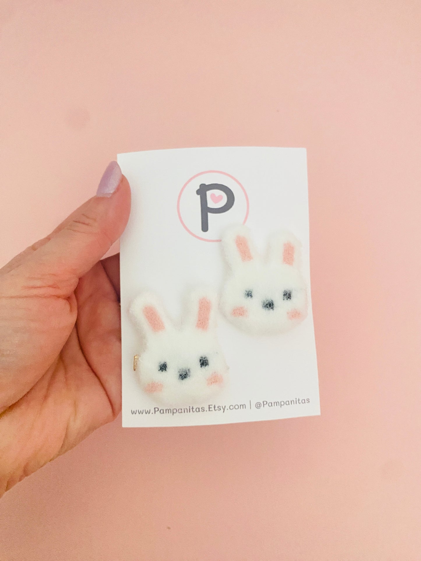 Bunnies Hair Clips