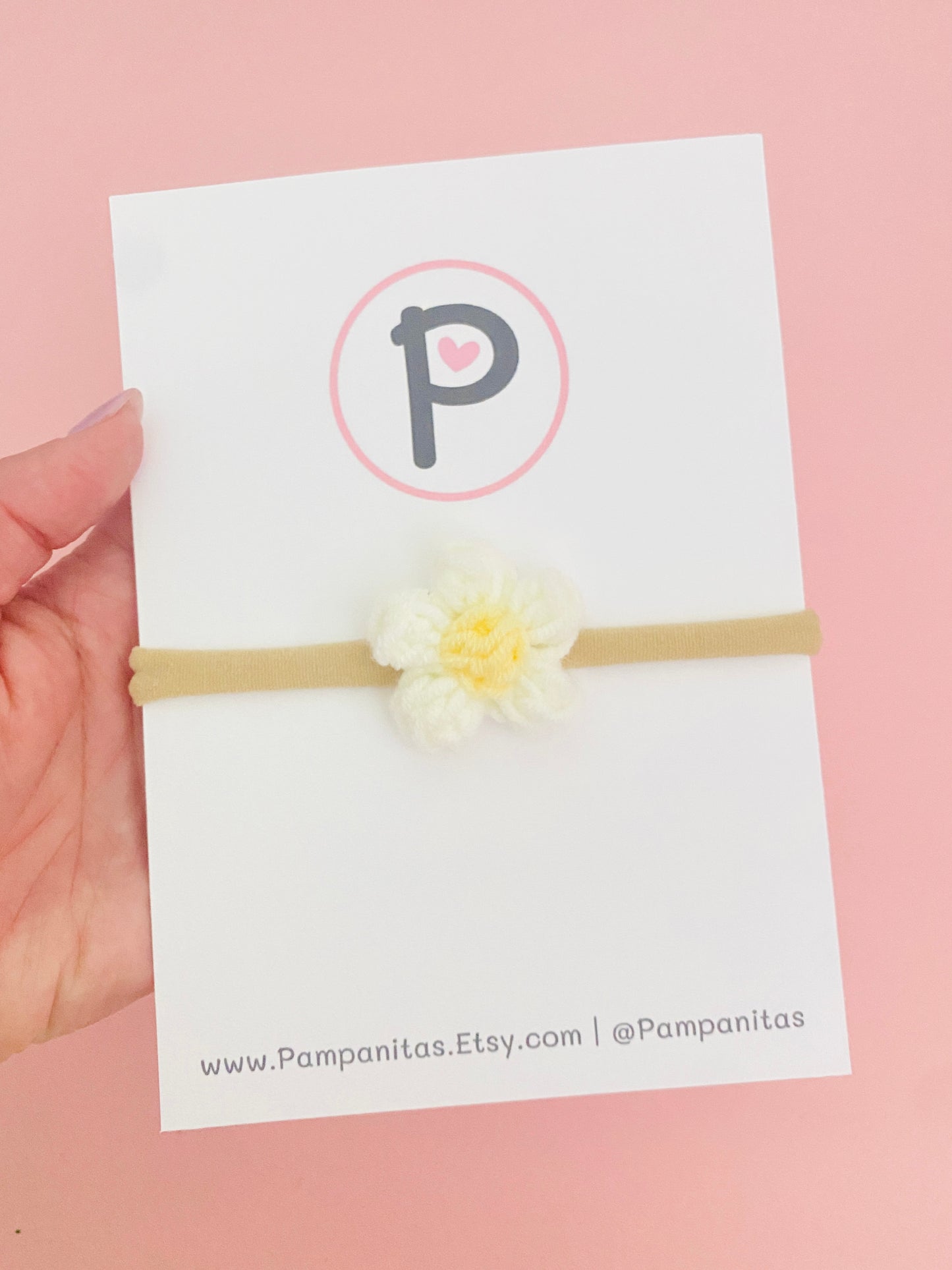 Tiny Crochet Daisy Flowers