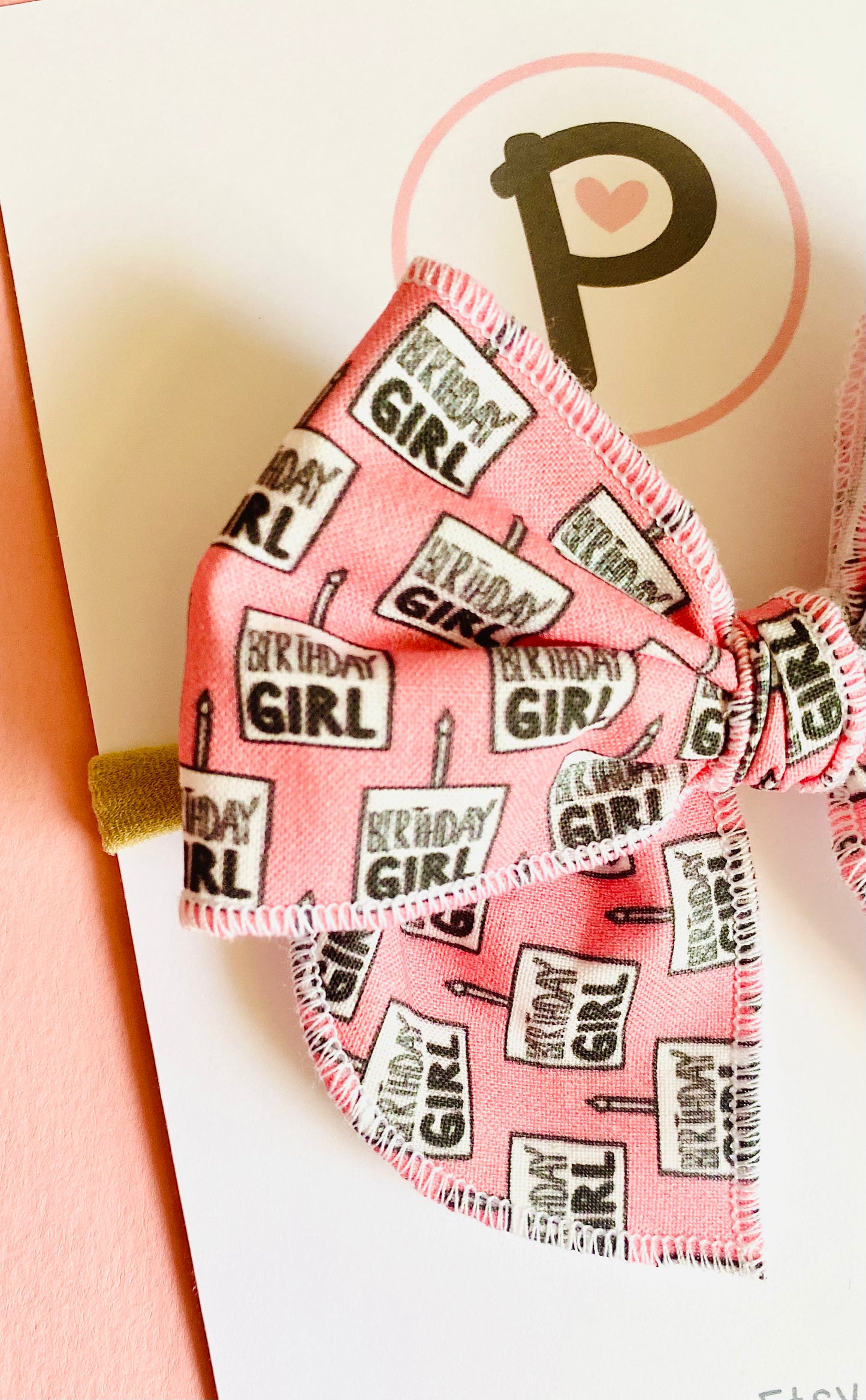 Birthday Girl Cake Pattern: Amanda Bows