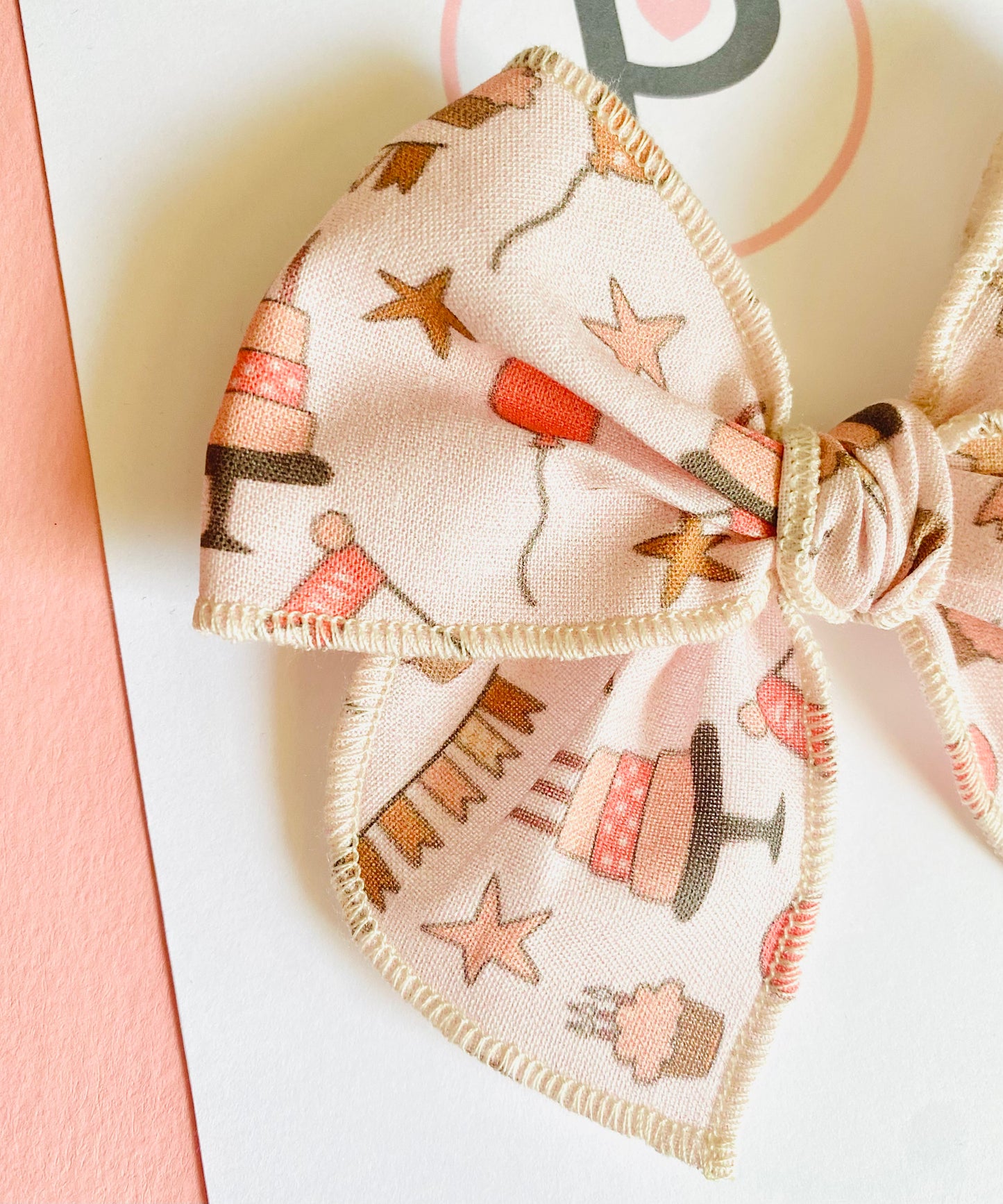 Neutral Birthday Party Pattern