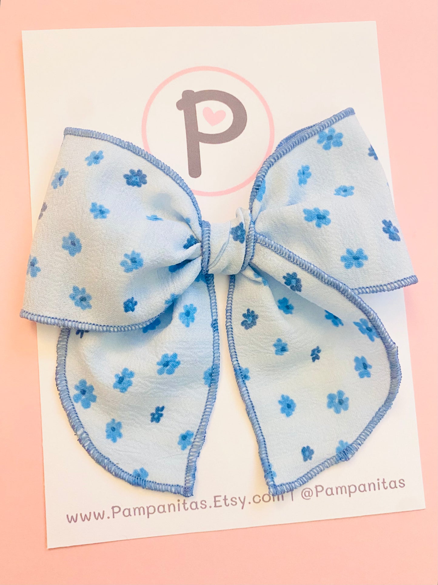 Blue Garden Amanda Bows