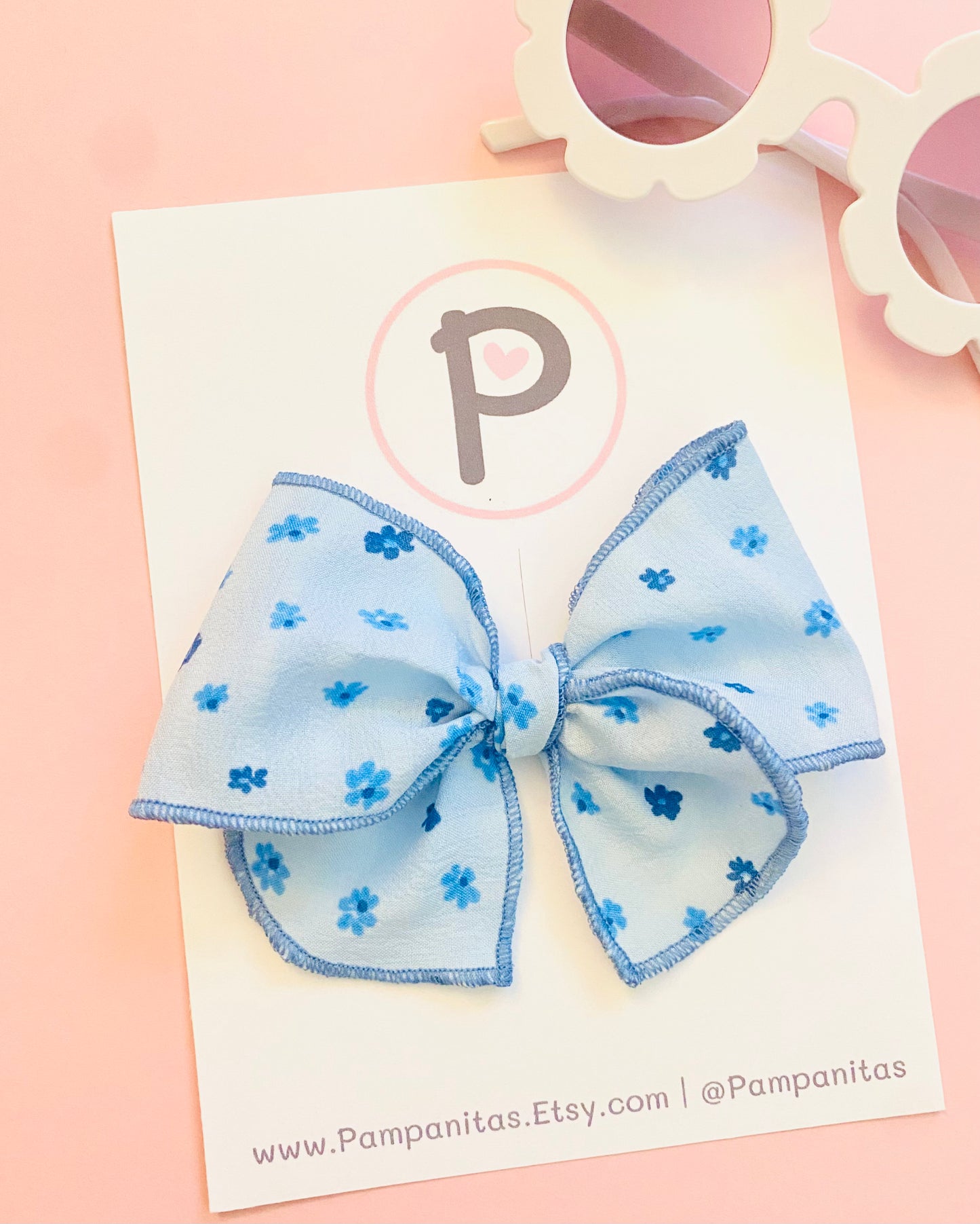 Blue Garden Amanda Bows