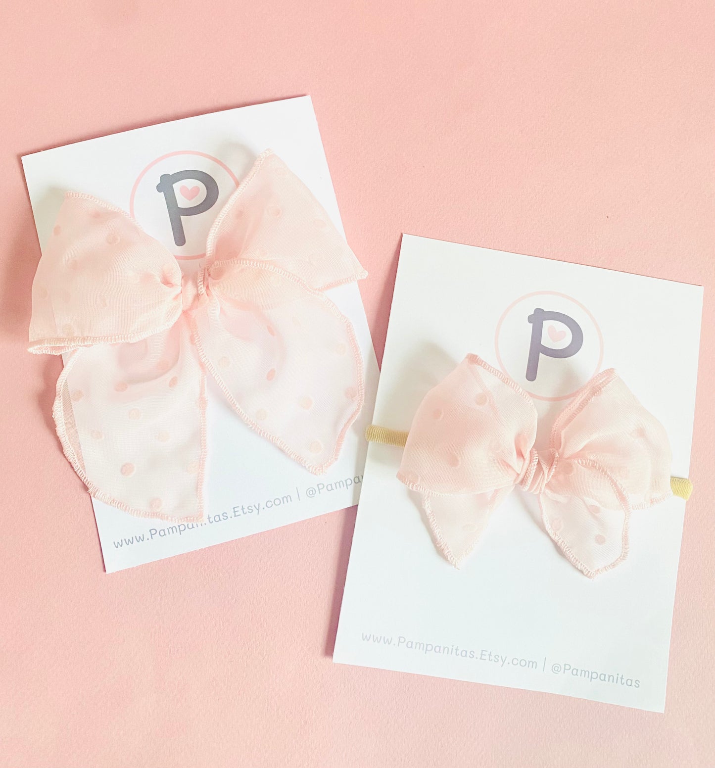Chiffon & Velvet Bows