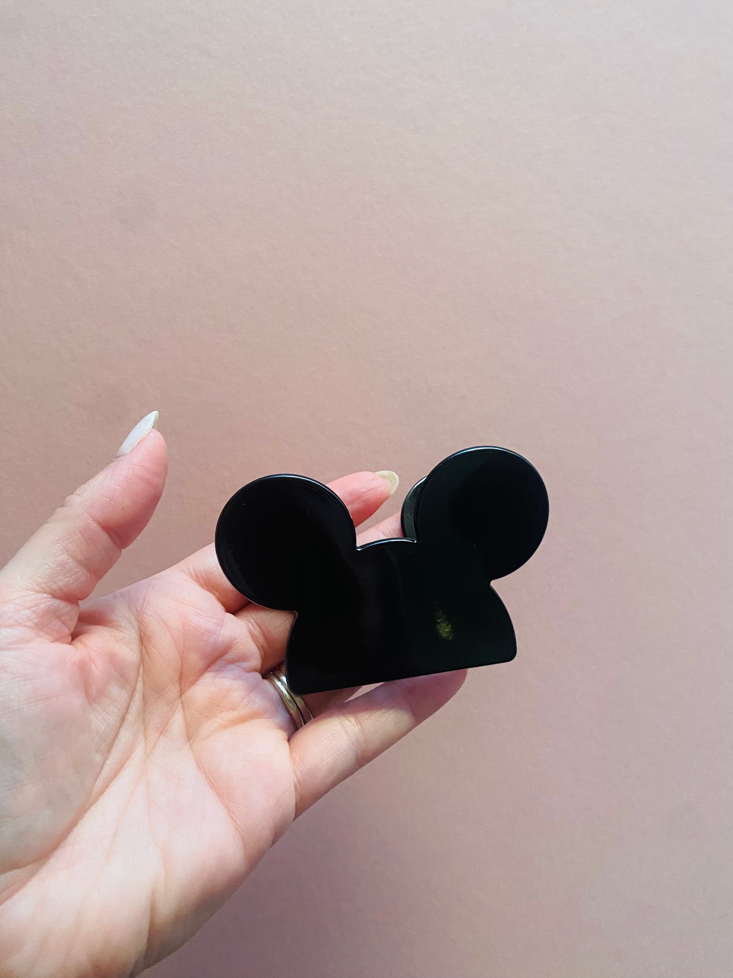 Mickey Head Claw Hair Clip