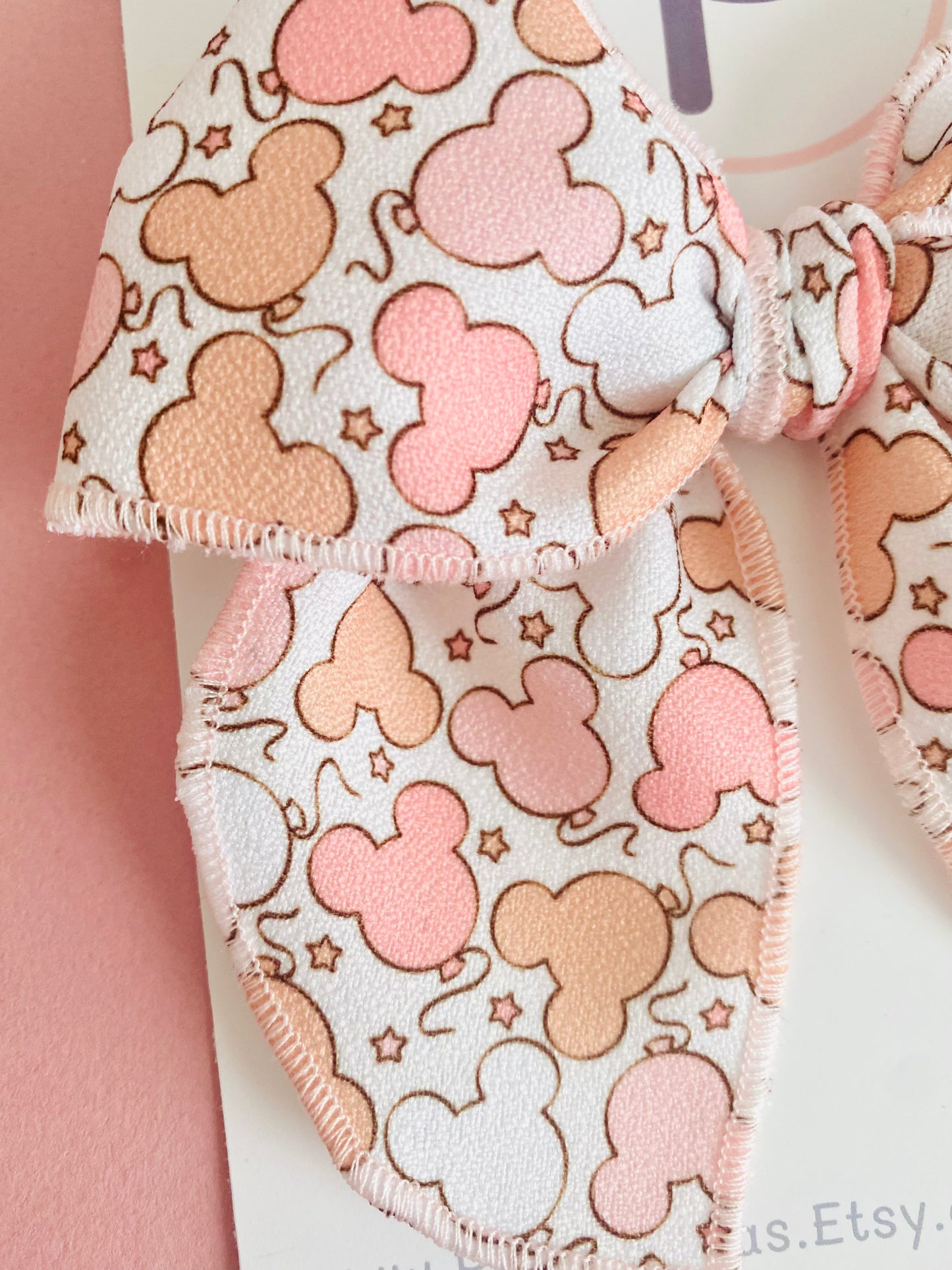 Mickey Head Balloons Neutral Colors