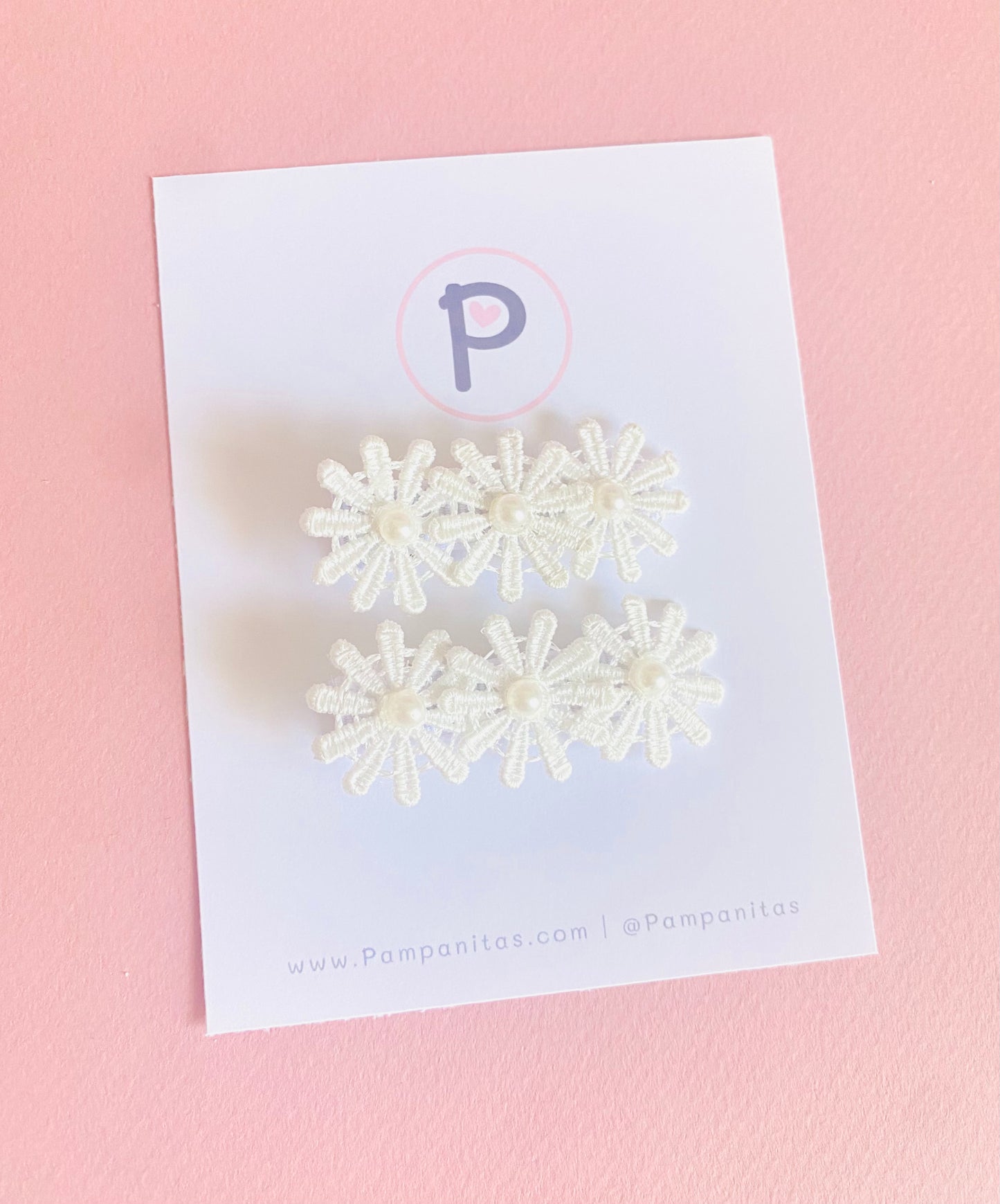 Daisies Hair Clips Set