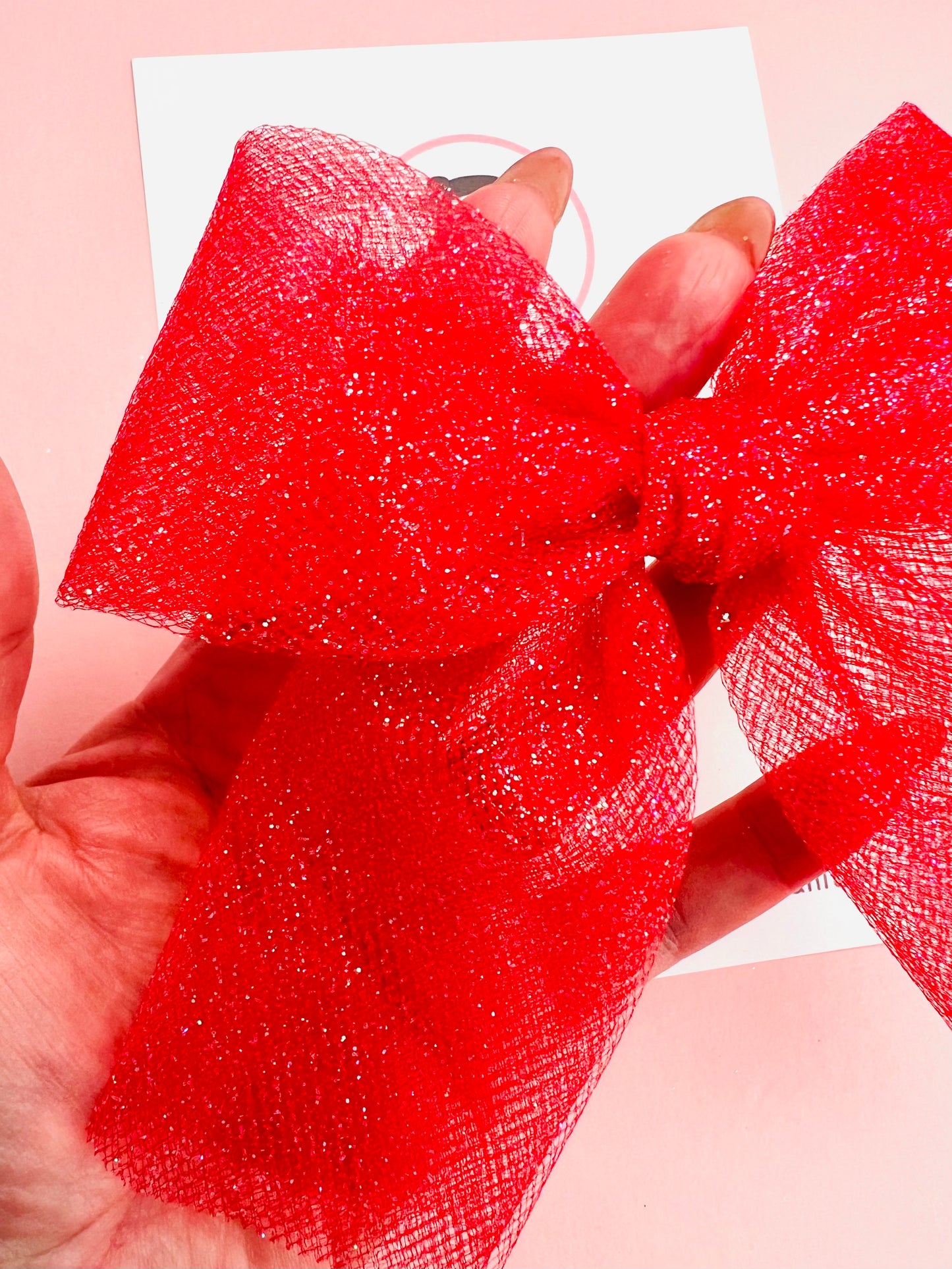Pita Tulle Hair Bow