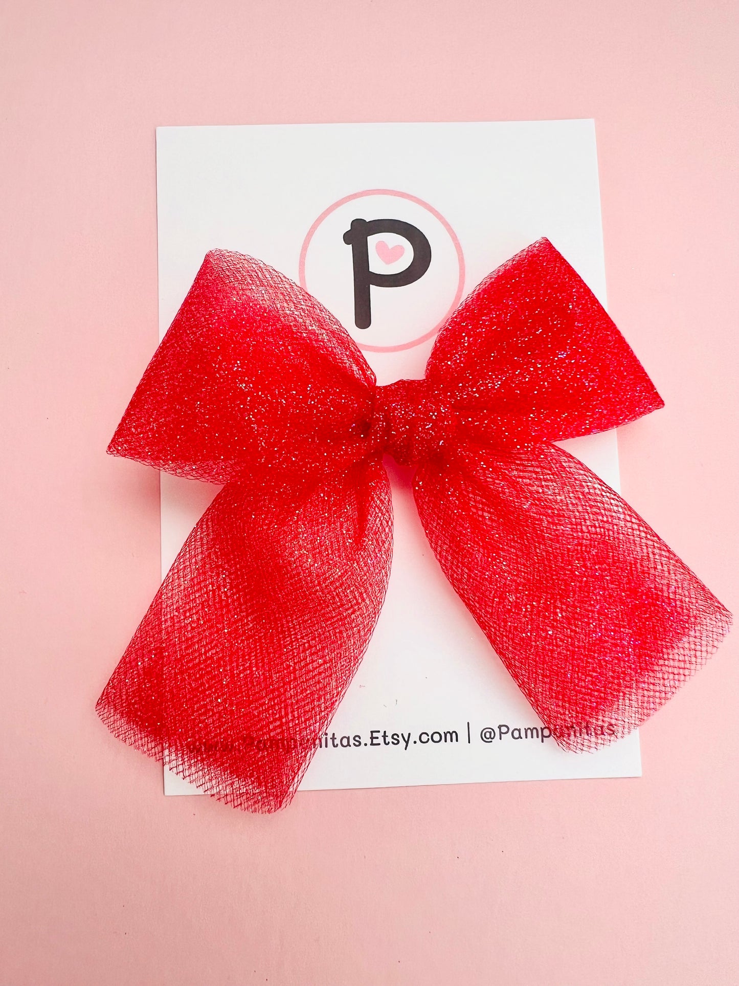 Pita Tulle Hair Bow